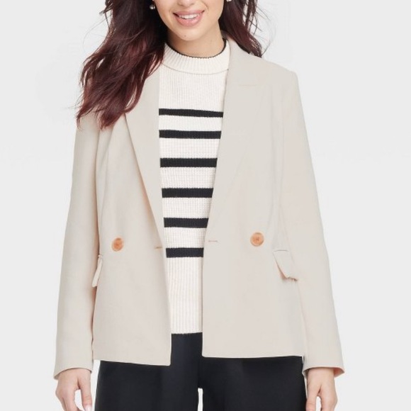 Target A New Day Signature Crepe Blazer - Picture 2 of 10